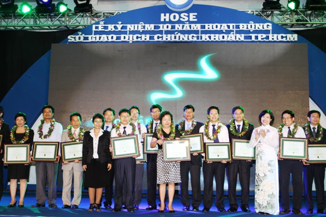 KBC nhận giải thưởng “Doanh nghiệp có báo cáo thường niên tốt nhất” 2009 