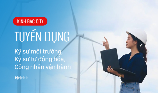 KBC - Thông báo tuyển dụng Quý I năm 2023 - Tuyển dụng 06 Kỹ sư Môi trường, 01 Kỹ sư Tự động hóa, 09 Công nhân vận hành