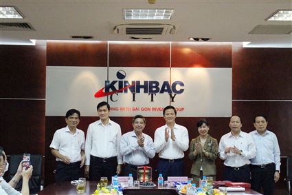 KBC tiếp đoàn công tác tỉnh Hậu Giang thăm và học tập kinh nghiệm xúc tiến đầu tư tại tỉnh Bắc Ninh